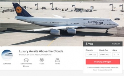 Lufthansa vende billetes de avi&oacute;n a trav&eacute;s de Airbnb