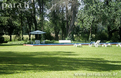En la estancia Del Sel, en Cañada de Gómez (Santa Fe), cada vez más grupos de profesionales se escapan un fin de semana para profundizar el inglés.