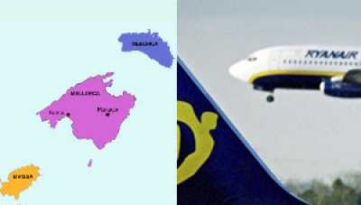 Ofensiva de Ryanair por Baleares