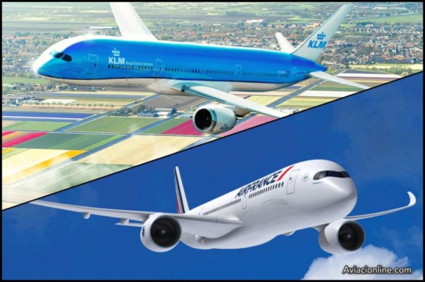 Air France y KLM intercambian pedidos de B787 y A350